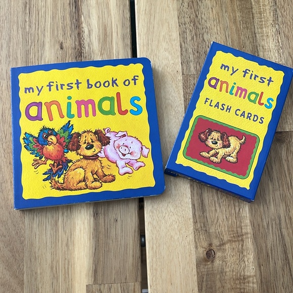 Cards & Book Set: My first book of Animals + 26 My First Animals Flash Cโฆ - Picture 7 of 12